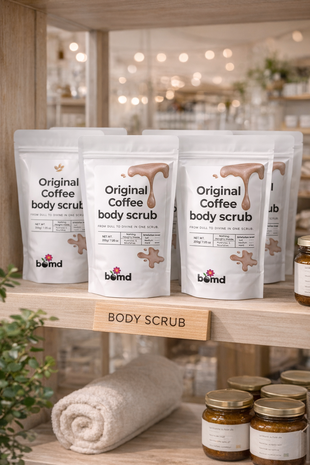 Meet the Bomd Original Coffee Body Scrub (Your Skin’s Wake-Up Call)