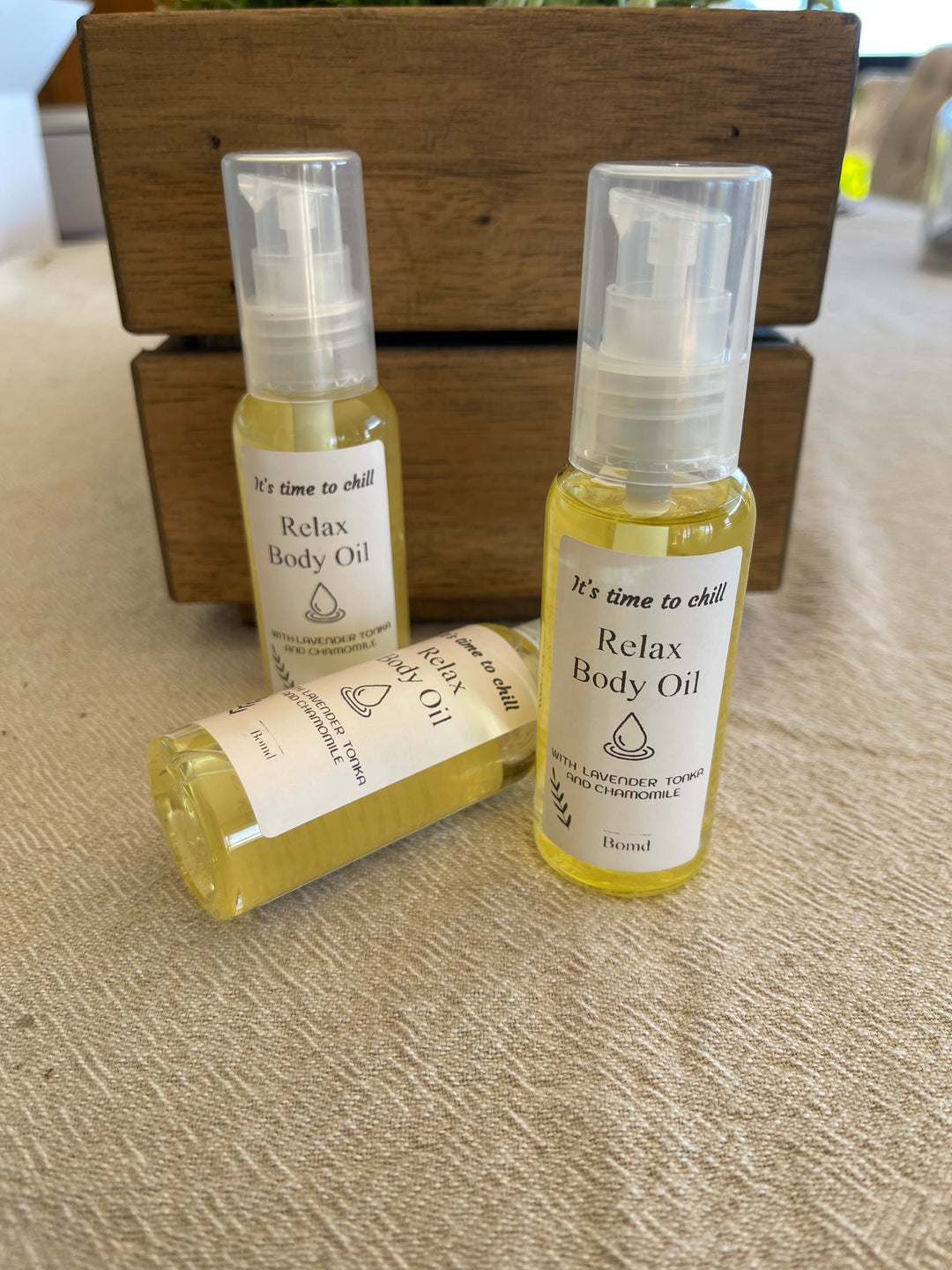 Relax Body Oil Massage and Moisturise