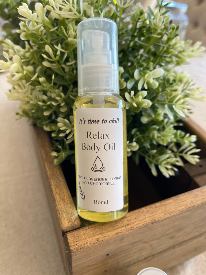 Relax Body Oil Massage and Moisturise