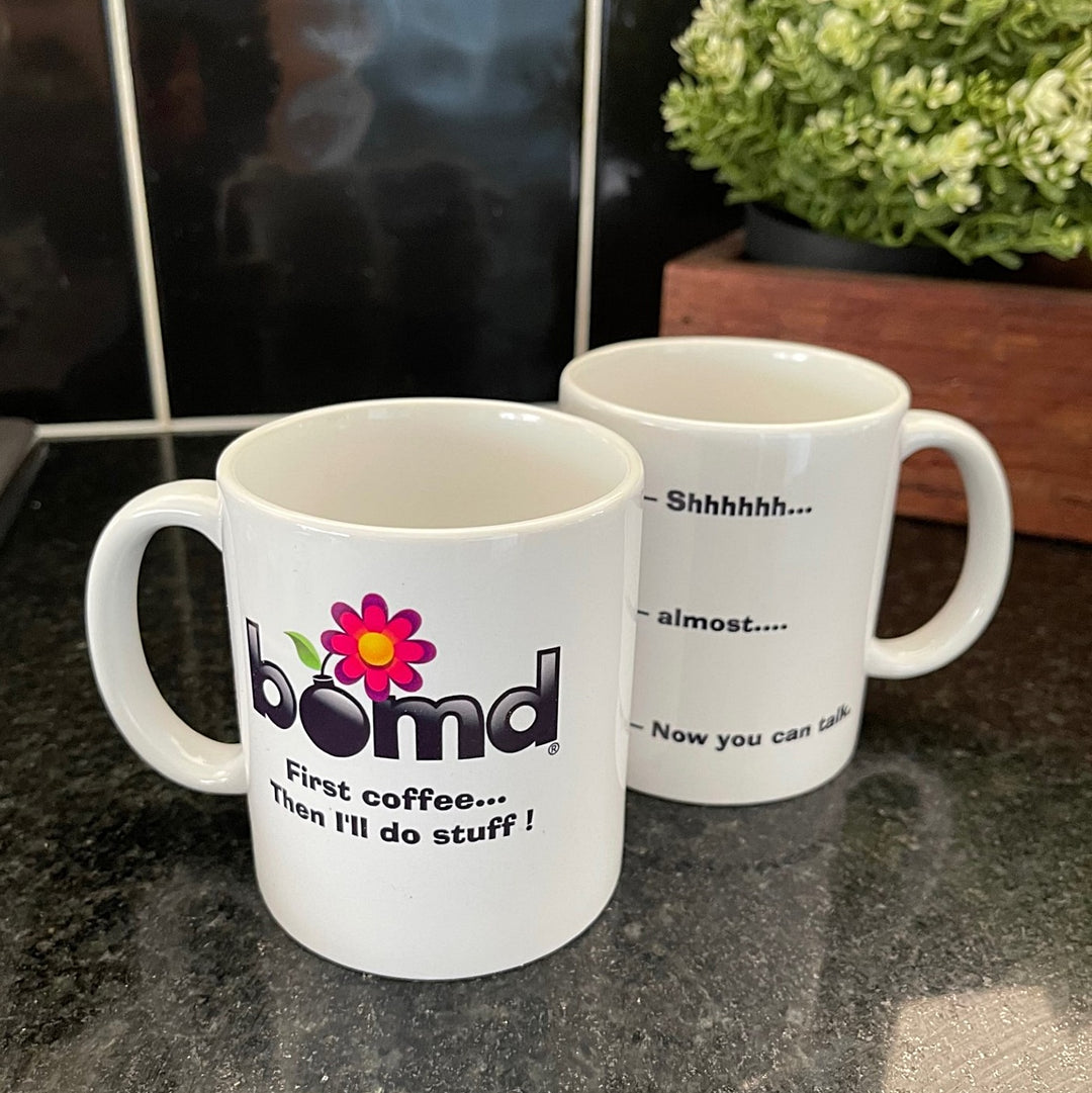 First Coffee Cup - Bomd Coffee Mug Cup