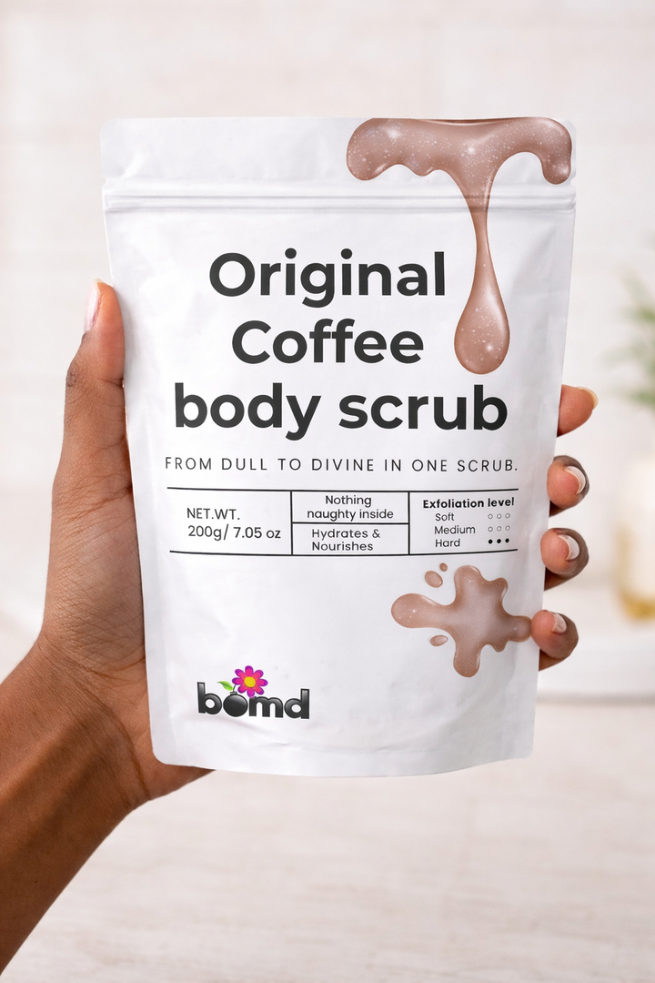 Coffee Body Scrub Original Warm Vanilla Blend