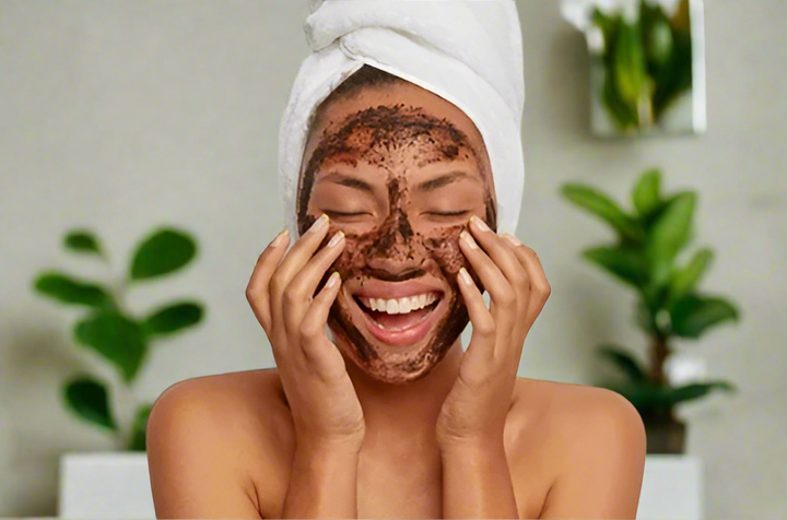 Fresh face Coffee Scrub Face Mask - Lightly Exfoliating Face Masque