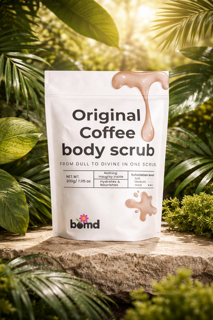 Coffee Body Scrub Original Warm Vanilla Blend