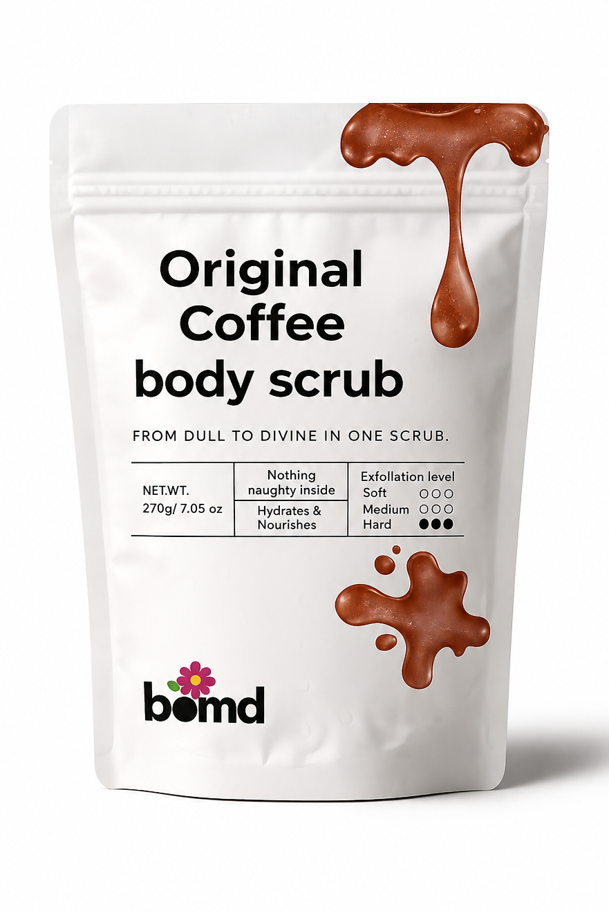 Coffee Body Scrub Original Warm Vanilla Blend
