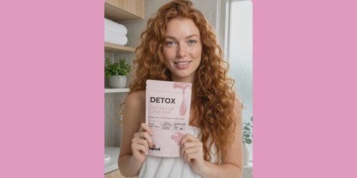 Detox Body Scrub Video with Model Saying Change Your Shower Routine