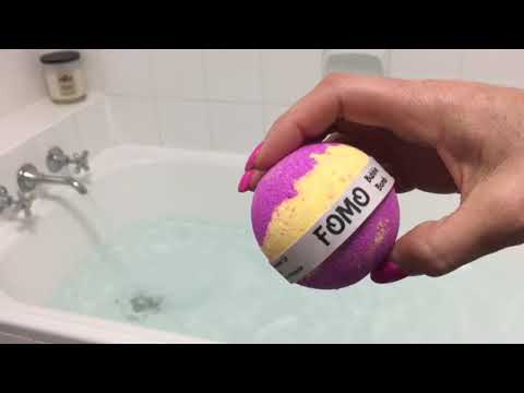 FOMO Bubble Bath Bomb 6 Pack Creates Thick Luscious Bubbles That Last for Ages - Never Miss a Party