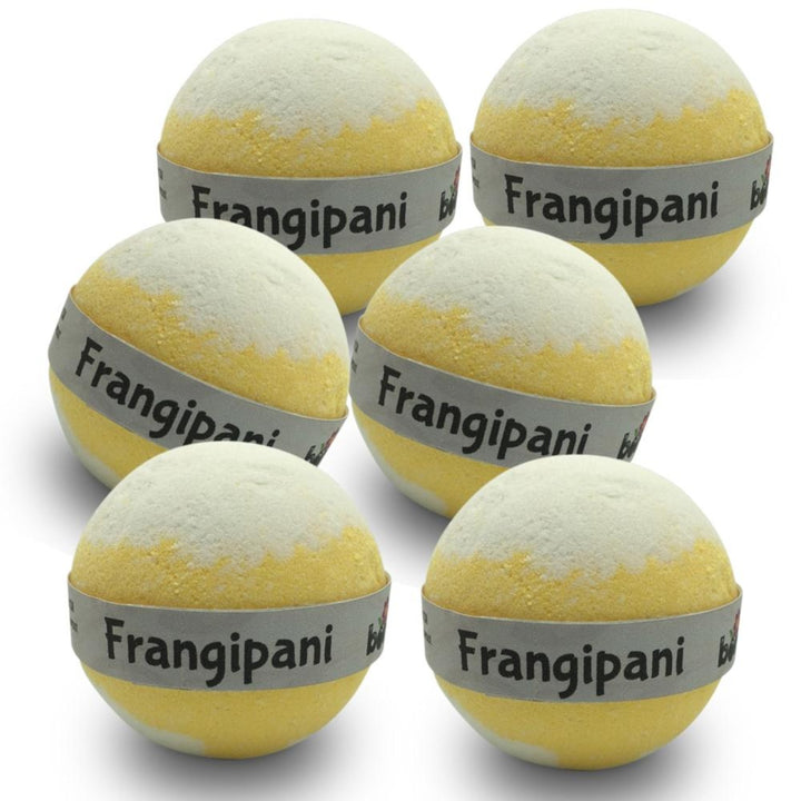 Wild Frangipani Bubble Bath Bomb Set of 6