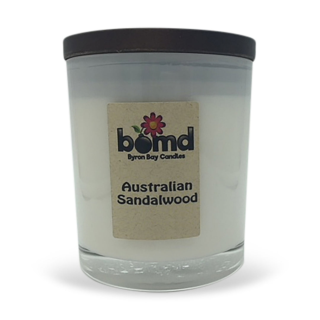 Australian Sandalwood 100% Soy 60 Hour Candle Helps to Clear Your Mind