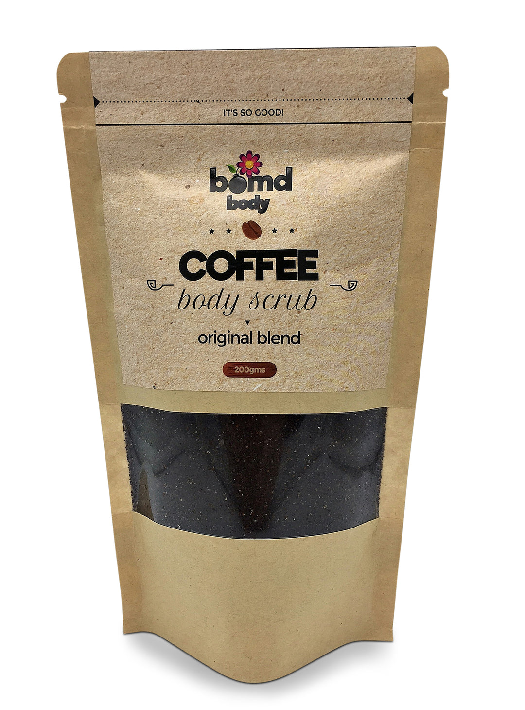 Coffee Body Scrub Original Warm Vanilla Blend w/ Coconut Oil