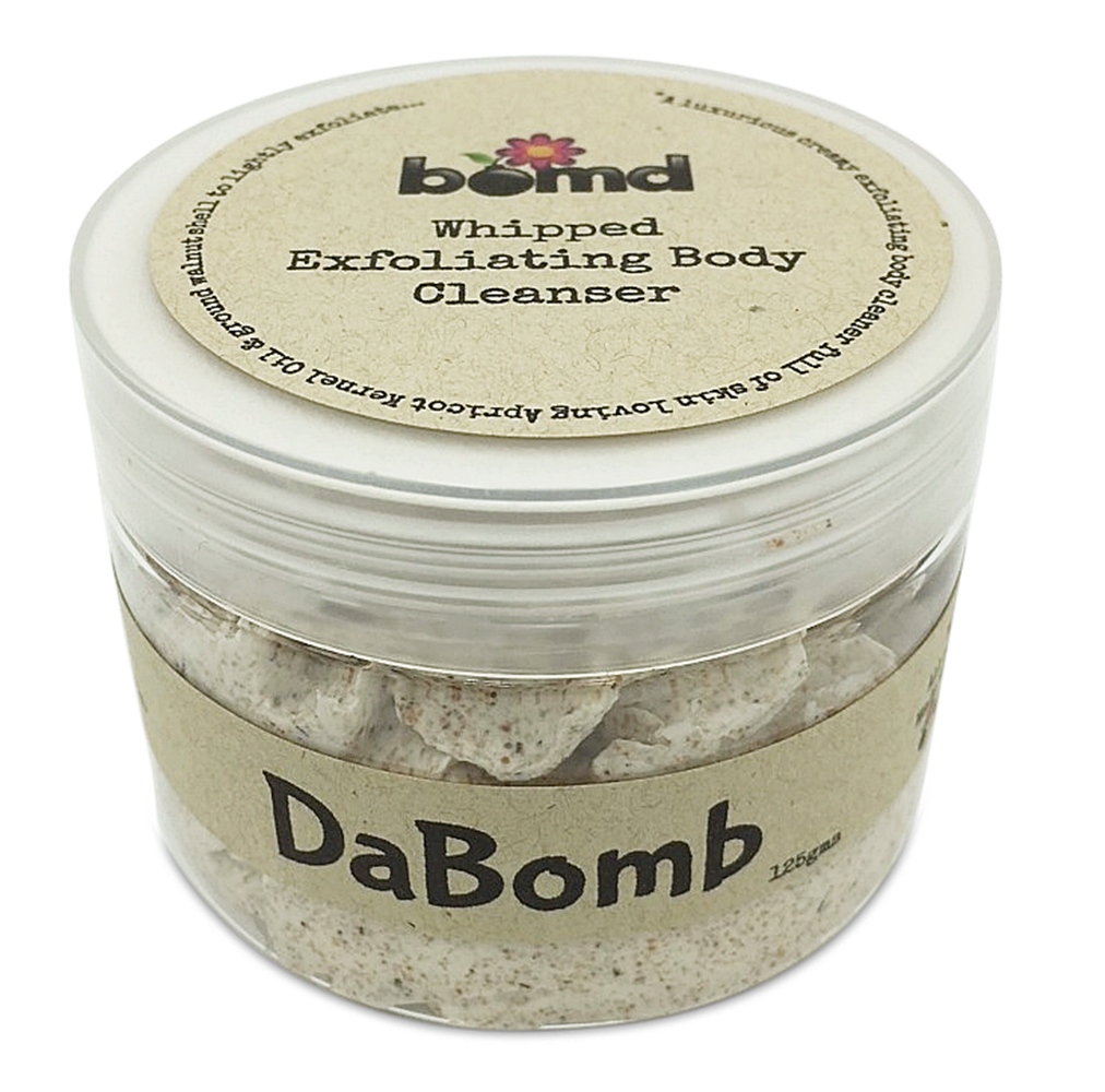 DaBomb Whipped Body Cleanser Lightly Exfoliating with a Full Fruity Flavour By Bomd Body