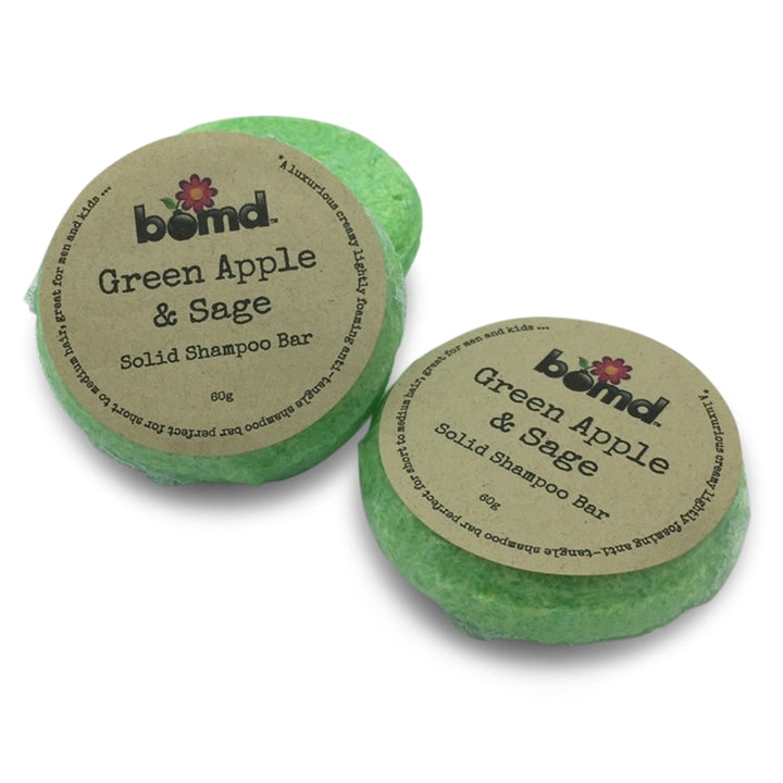Green Apple & Sage Perfect Shampoo Bar 60gms Hair Cleanser
