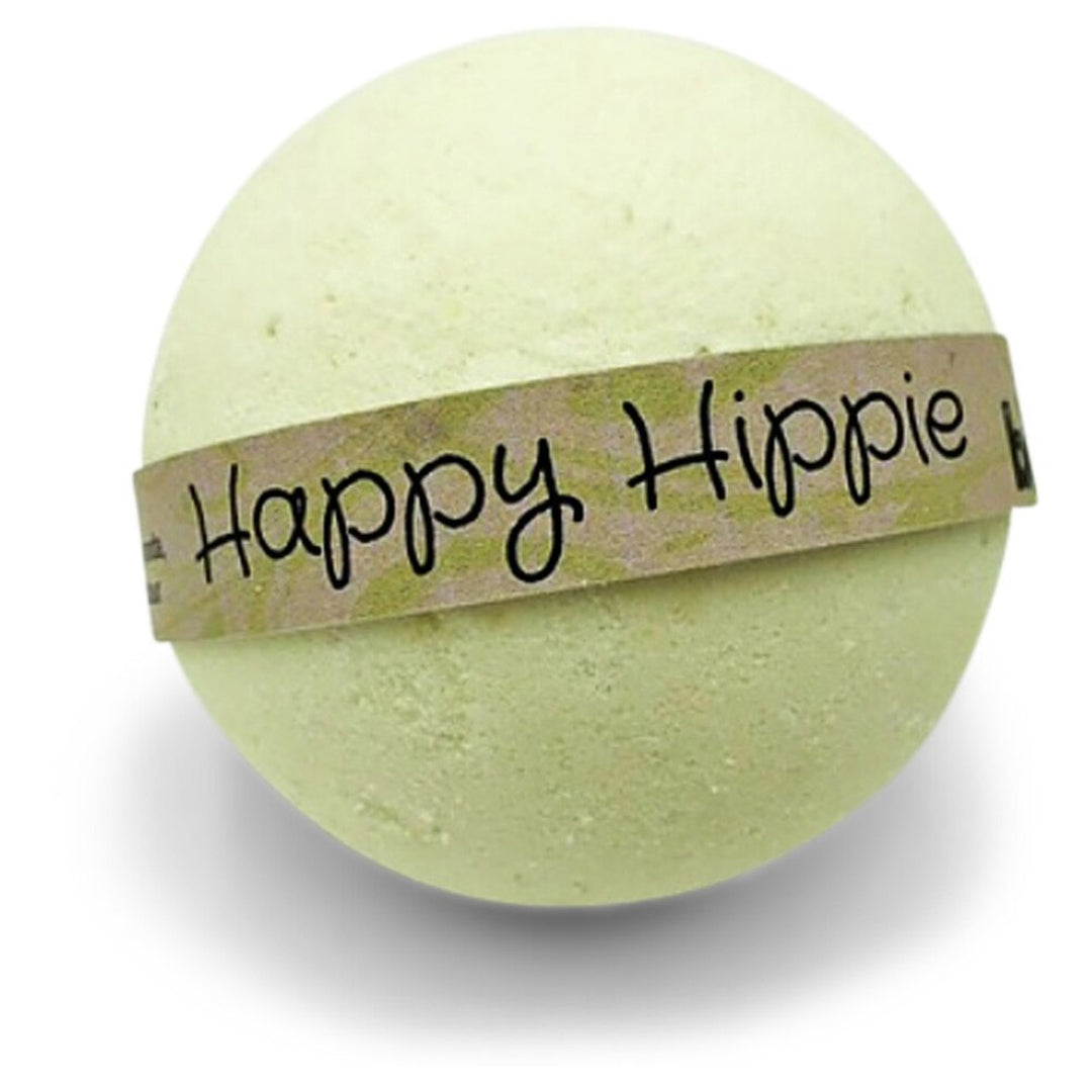 Happy Hippie Australian made luxury body soak bath bomb by BOMD Body