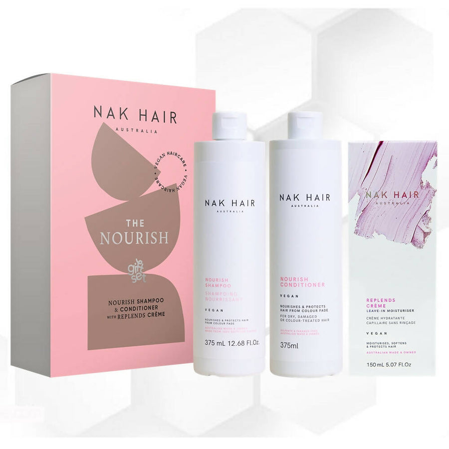 NAK Hair The Nourish Gift Set Trio with Heart & Soul Hair Online