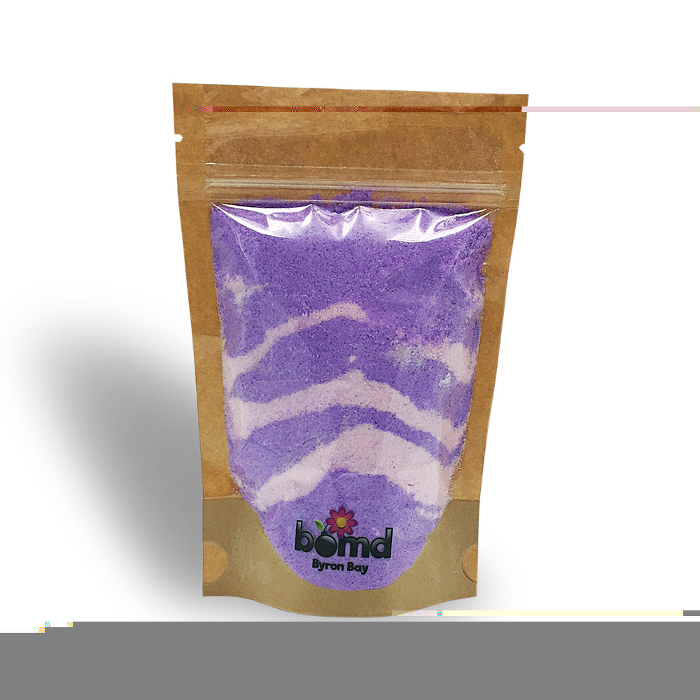 Love Spell Fizzy Bath Dust Bubble Bath Create Mountains of Thick Lucsious Bubbles In Beautuful Purple Water By Bomd
