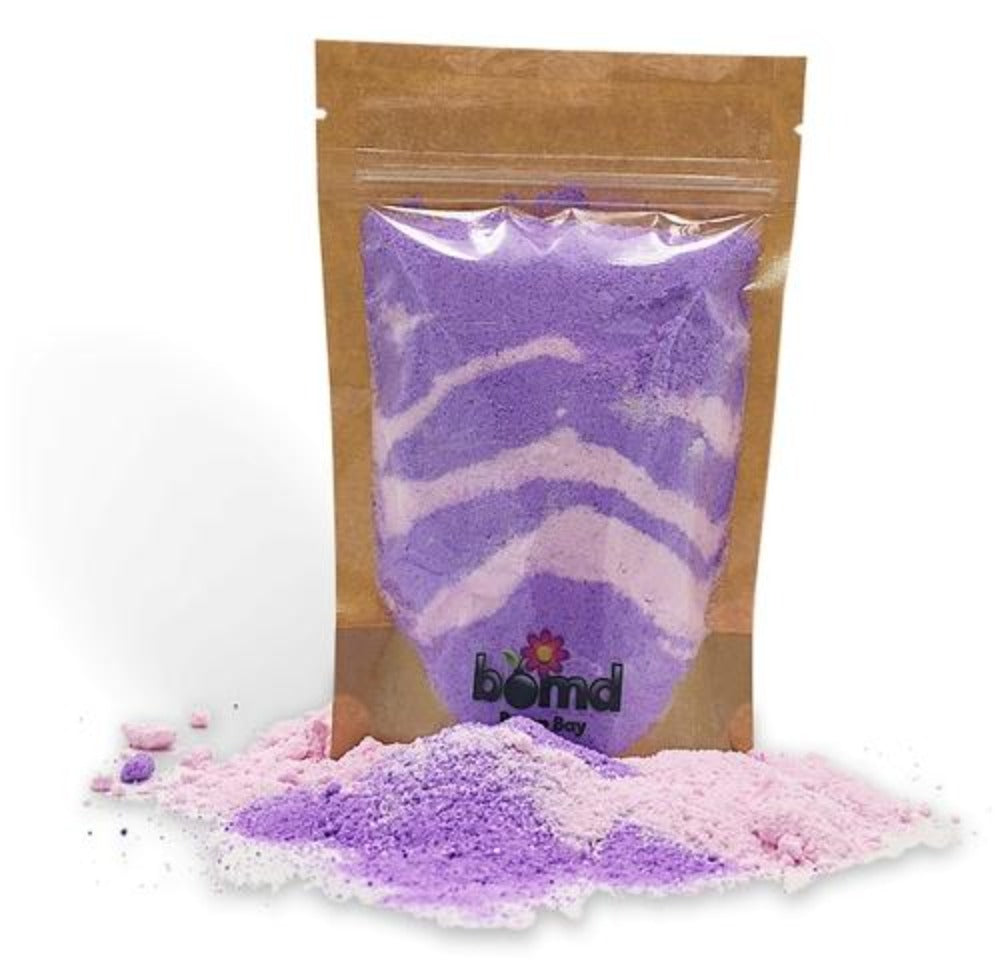 Love Spell Full of Moisturising Colourful Bubble Bath Dust by Bomd Body