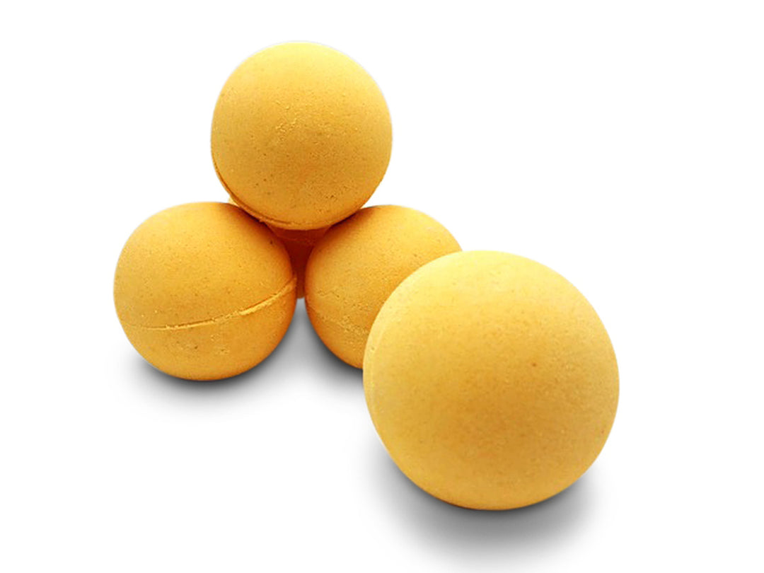Sunset Bubble Bath Bomb Set of 6 in Beautiful Tropical Fragrance with Moisturising Butters & Oils