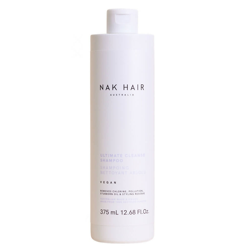 NAK Hair Utimate Cleanse Clarifying Shampoo 375ml Signature Purifying Wash